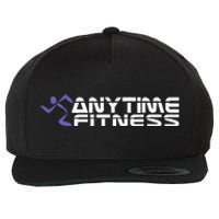 Fitness At Any Time Wool Snapback Cap