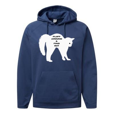 Fluff Around And Find Out Performance Fleece Hoodie