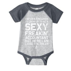 Funny Accountant Art For Women CPA Accounting Bookkeeper Infant Baby Jersey Bodysuit