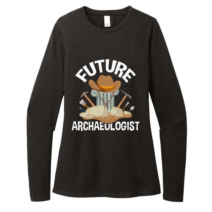 Future Archaeologist Archaeology Archeologist Archeology Womens CVC Long Sleeve Shirt