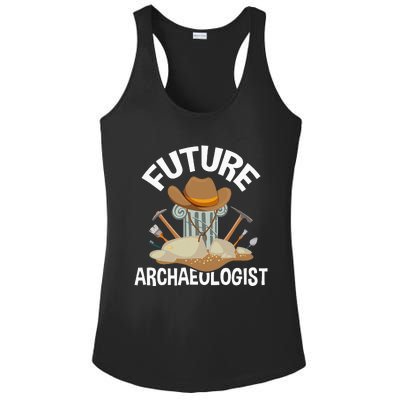 Future Archaeologist Archaeology Archeologist Archeology Ladies PosiCharge Competitor Racerback Tank