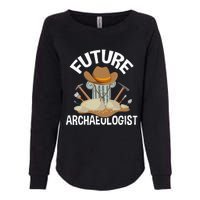 Future Archaeologist Archaeology Archeologist Archeology Womens California Wash Sweatshirt