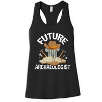 Future Archaeologist Archaeology Archeologist Archeology Women's Racerback Tank