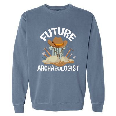 Future Archaeologist Archaeology Archeologist Archeology Garment-Dyed Sweatshirt