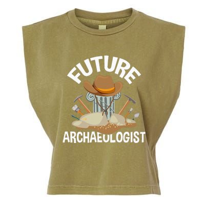 Future Archaeologist Archaeology Archeologist Archeology Garment-Dyed Women's Muscle Tee