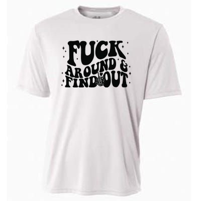 Fuck Around And Find Out Cooling Performance Crew T-Shirt