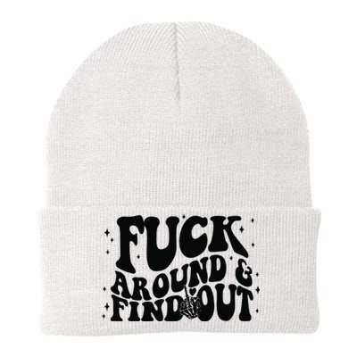 Fuck Around And Find Out Knit Cap Winter Beanie