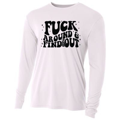 Fuck Around And Find Out Cooling Performance Long Sleeve Crew