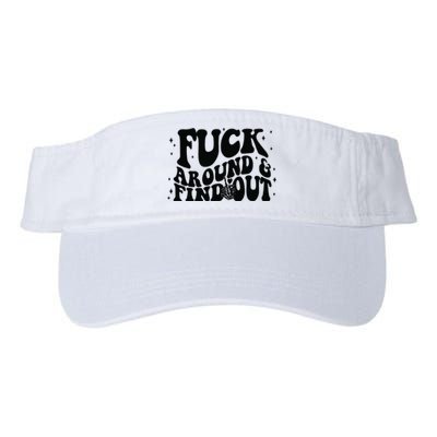 Fuck Around And Find Out Valucap Bio-Washed Visor