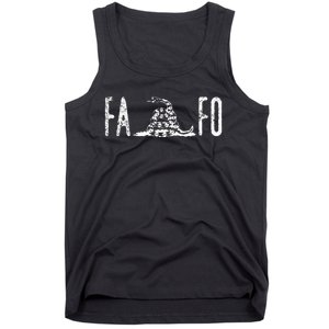 Fuck Around And Find Out Fafo F Around And Find Out Tank Top