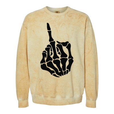 Fuck Around And Find Out Colorblast Crewneck Sweatshirt