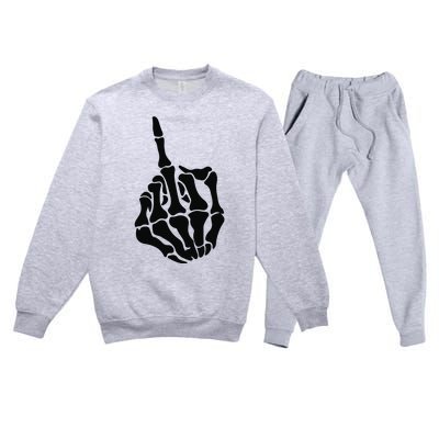 Fuck Around And Find Out Premium Crewneck Sweatsuit Set