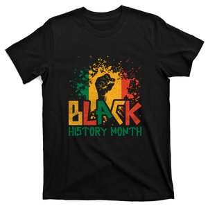 Freedom Afro America For Black History Month Gift T-Shirt