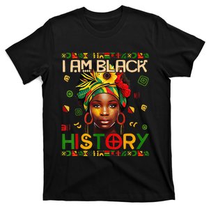 funny African American I Am Black History Month T-Shirt