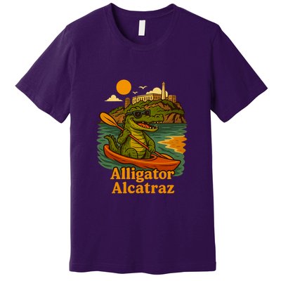 Funny Alligator Alcatraz Premium T-Shirt