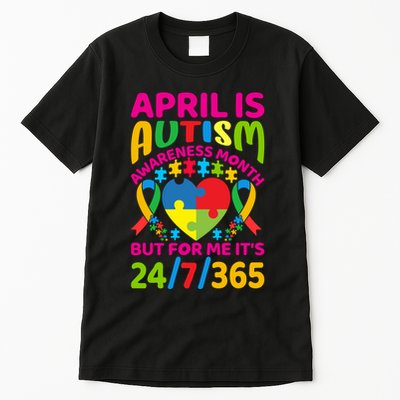 Funny Autism Awareness Quote Autism Slogans Autism Advocacy Autistic Saying Tall T-Shirt