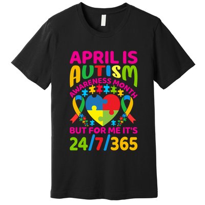 Funny Autism Awareness Quote Autism Slogans Autism Advocacy Autistic Saying Premium T-Shirt