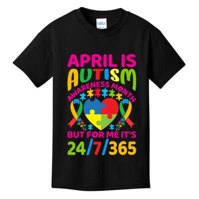 Funny Autism Awareness Quote Autism Slogans Autism Advocacy Autistic Saying Kids T-Shirt