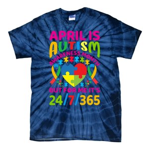 Funny Autism Awareness Quote Autism Slogans Autism Advocacy Autistic Saying Tie-Dye T-Shirt