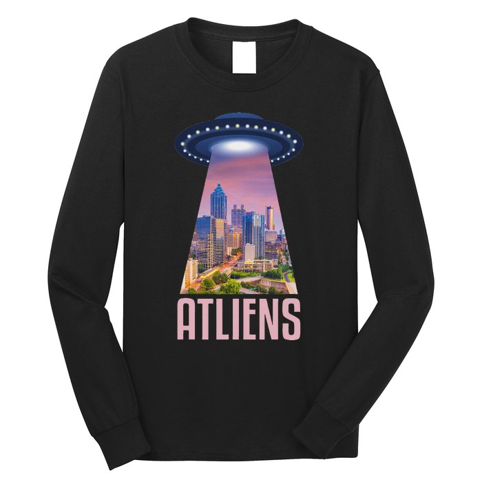 Funny Atliens Atlanta Al Novelty Long Sleeve Shirt