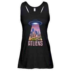 Funny Atliens Atlanta Al Novelty Ladies Essential Flowy Tank