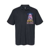 Funny Atliens Atlanta Al Novelty Softstyle Adult Sport Polo