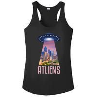 Funny Atliens Atlanta Al Novelty Ladies PosiCharge Competitor Racerback Tank