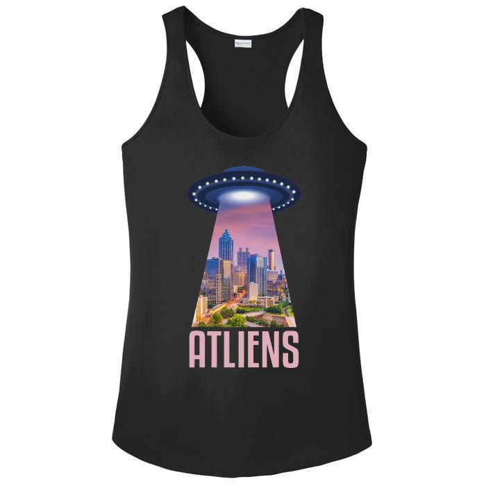 Funny Atliens Atlanta Al Novelty Ladies PosiCharge Competitor Racerback Tank