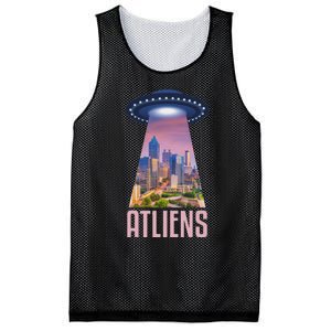 Funny Atliens Atlanta Al Novelty Mesh Reversible Basketball Jersey Tank