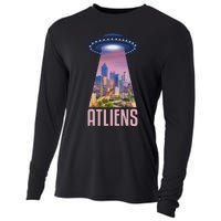 Funny Atliens Atlanta Al Novelty Cooling Performance Long Sleeve Crew