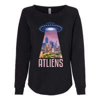 Funny Atliens Atlanta Al Novelty Womens California Wash Sweatshirt