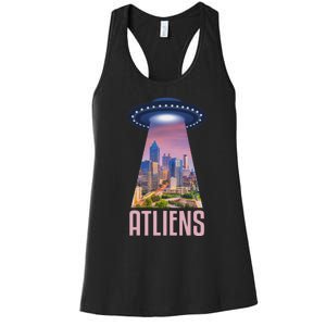 Funny Atliens Atlanta Al Novelty Women's Racerback Tank