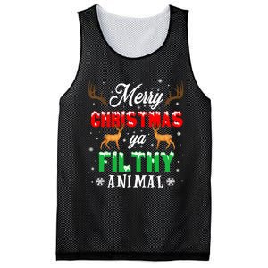 Funny Alone At Home Movies Merry Christmas You Filty Animal Mesh Reversible Basketball Jersey Tank