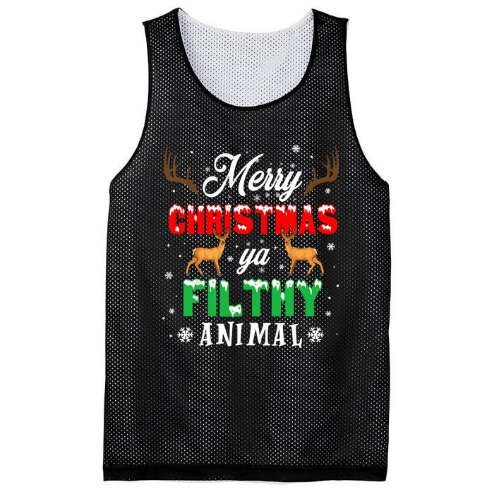 Funny Alone At Home Movies Merry Christmas You Filty Animal Mesh Reversible Basketball Jersey Tank