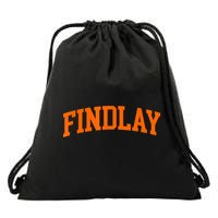 Findlay Arch Athletic College University Alumni Style Drawstring Bag