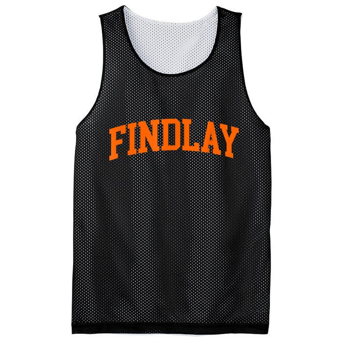 Findlay Arch Athletic College University Alumni Style Mesh Reversible Basketball Jersey Tank