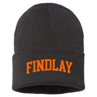 Findlay Arch Athletic College University Alumni Style Sustainable Knit Beanie