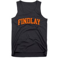 Findlay Arch Athletic College University Alumni Style Tank Top