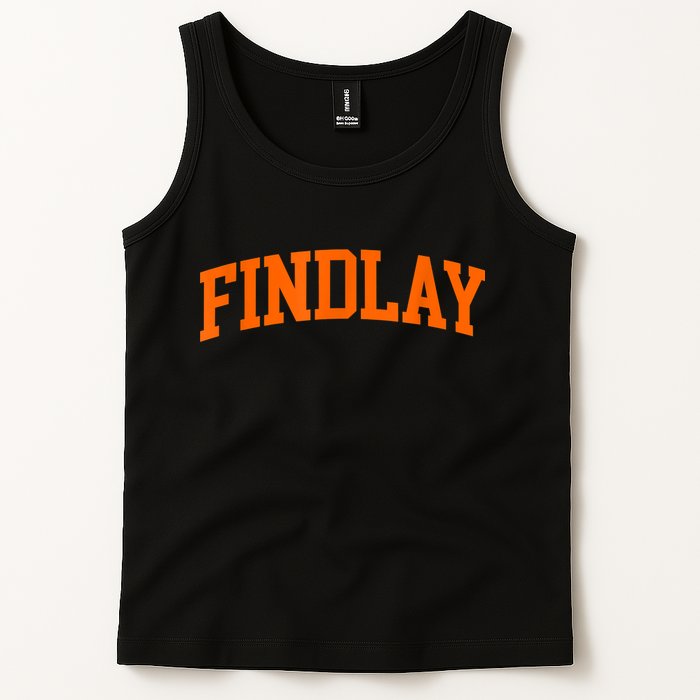 Findlay Arch Athletic College University Alumni Style Tank Top