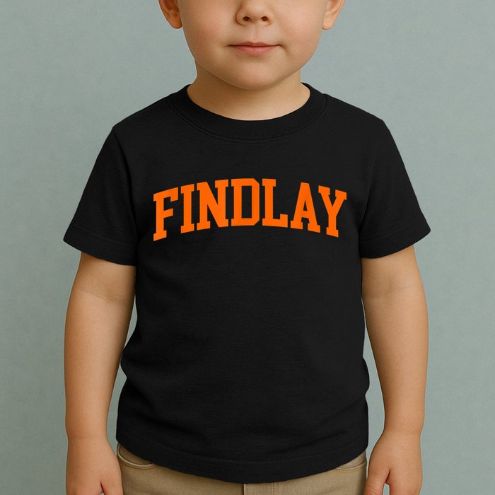 Findlay Arch Athletic College University Alumni Style Toddler T-Shirt