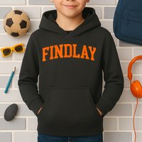 Findlay Arch Athletic College University Alumni Style Kids Hoodie