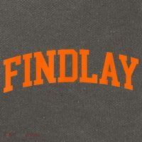Findlay Arch Athletic College University Alumni Style Cotton Canvas Backpack