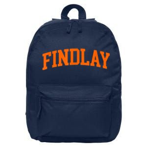 Findlay Arch Athletic College University Alumni Style 16 in Basic Backpack