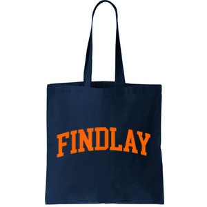 Findlay Arch Athletic College University Alumni Style Tote Bag