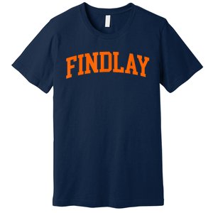 Findlay Arch Athletic College University Alumni Style Premium T-Shirt