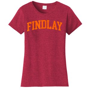 Findlay Arch Athletic College University Alumni Style Women's T-Shirt