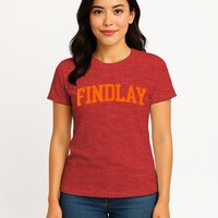Findlay Arch Athletic College University Alumni Style Womens T-Shirt
