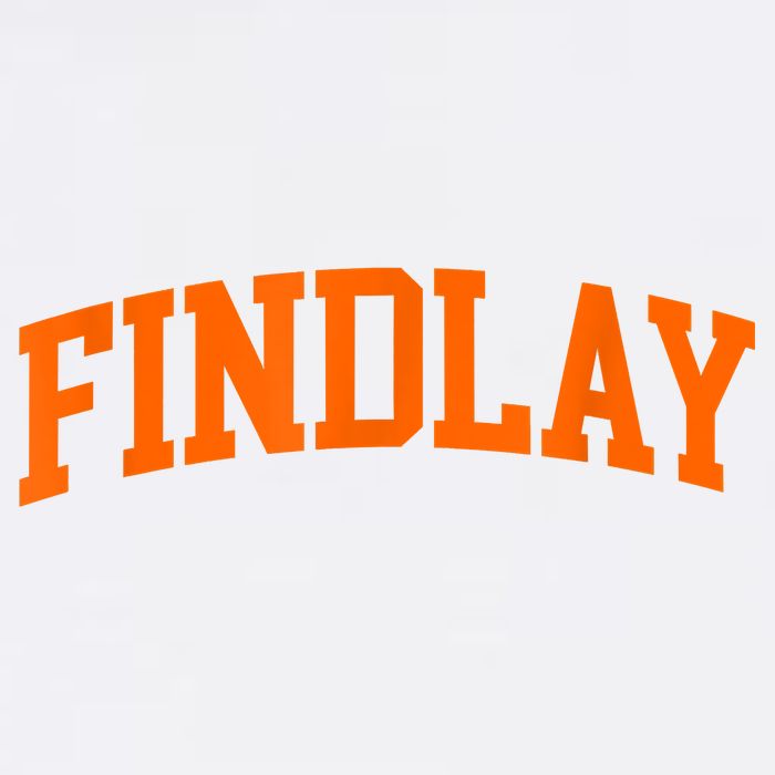 Findlay Arch Athletic College University Alumni Style Garment-Dyed Sweatshirt