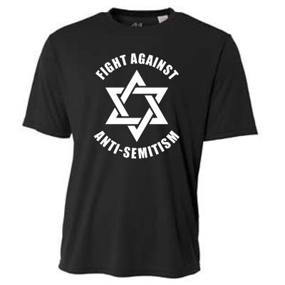 Fight Against Anti Semitism Star Of David Anti Semitism Cooling Performance Crew T-Shirt