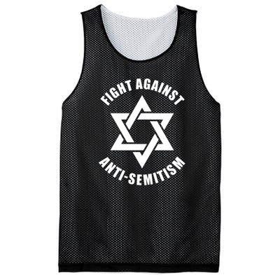 Fight Against Anti Semitism Star Of David Anti Semitism Mesh Reversible Basketball Jersey Tank